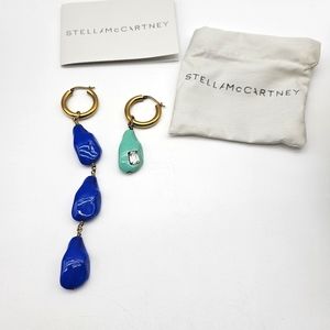 Stella McCartney Blob Mismatched Earrings